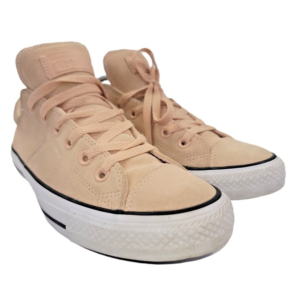 CONVERSE Women's Chuck Taylor All-Star Madison‎ Peach Suede Sneakers Size 10